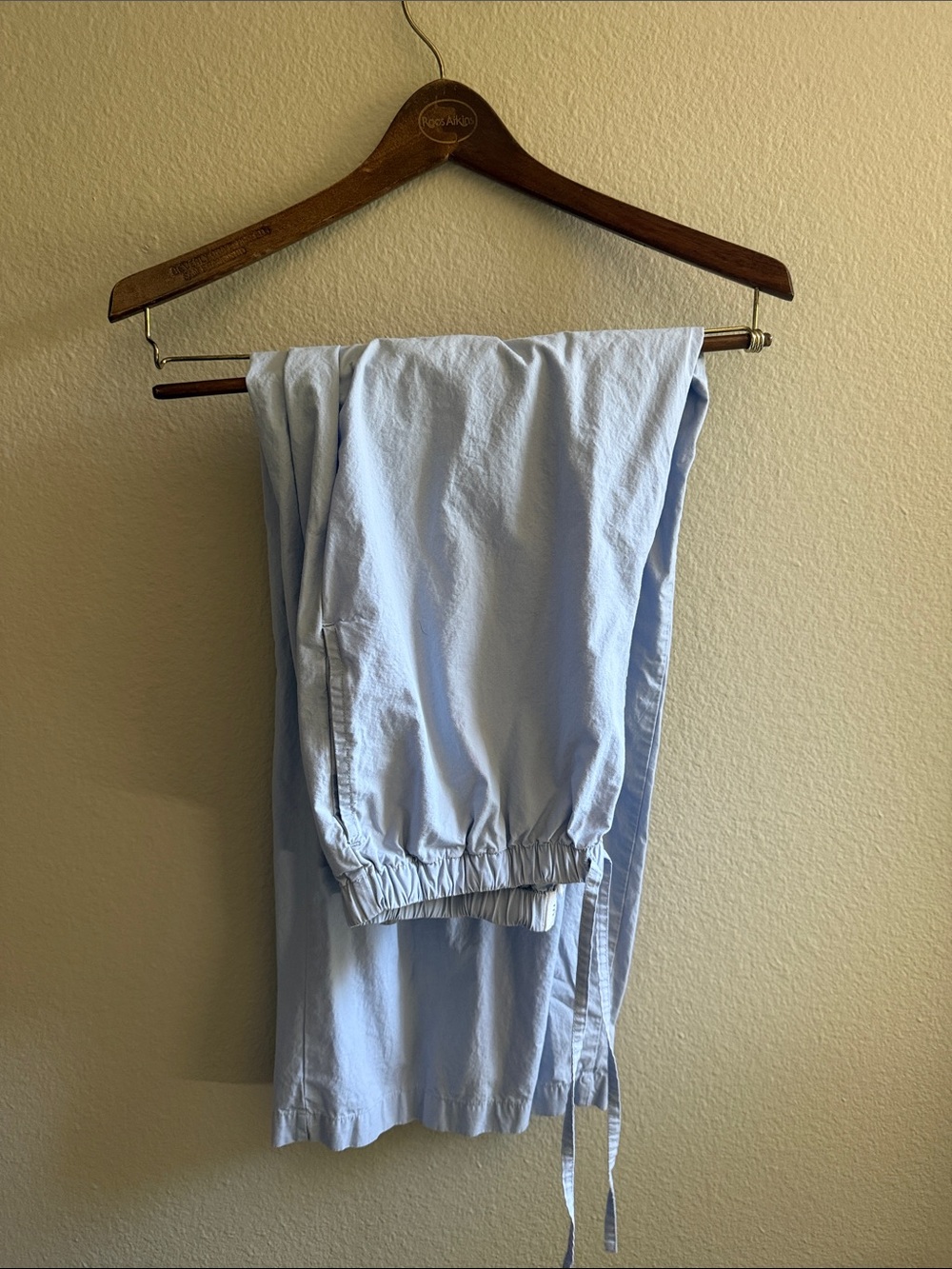 Mate the Label Organic Cotton Poplin Pant- Periwinkle Blue